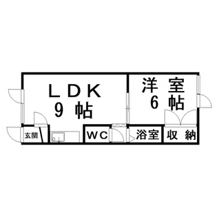 シャルムメゾン【2階】の間取り
