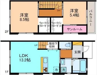 ファミーユIの間取り