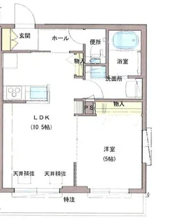ディア・ヴィレッタ【2階】の間取り