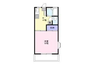 みよだグリーンハイツ【2階】の間取り