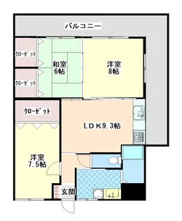 サン・ライフ21【1階】の間取り