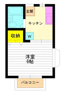 東京都練馬区向山2【アパート】の間取り