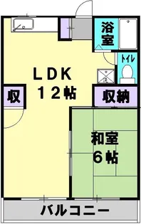 高杉マンション【3階】の間取り
