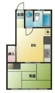 第一大興ビル【4階】の間取り