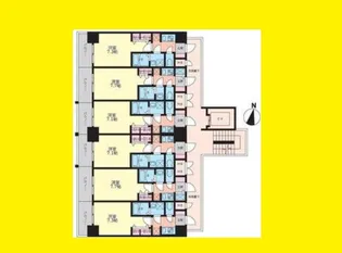 S-RESIDENCE三国WEST【9階】の間取り
