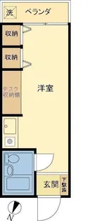 ひかりハイツ【2階】の間取り