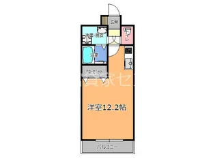 グランバロン宇都宮【9階】の間取り