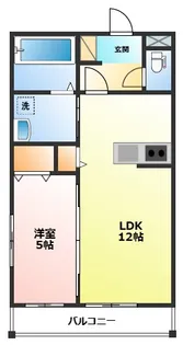 神奈川県小田原市堀之内【アパート】の間取り