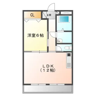 エムズ・ヴィラ【4階】の間取り