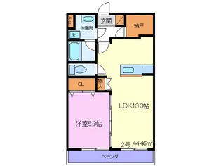 グリーンヒルタカハシIII【3階】の間取り