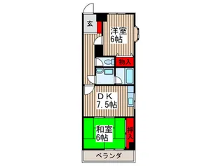パストラル.アオキ【4階】の間取り