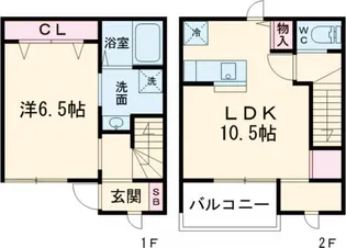 Lupinus terraceの間取り