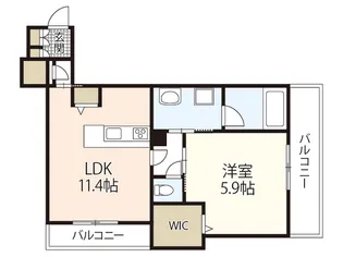 Olivier【2階】の間取り