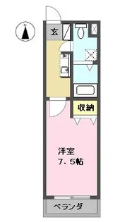 Y FLAT【2階】の間取り