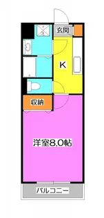 埼玉県所沢市東所沢和田1【マンション】の間取り