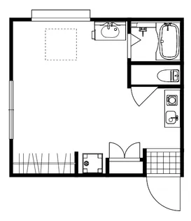 ラコスタ新丸子I【1階】の間取り