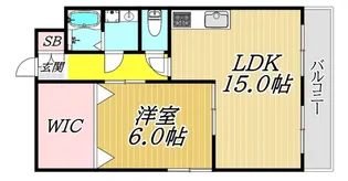 イマキタハイツ18【4階】の間取り