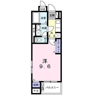 ブローテ 古蔵II【2階】の間取り