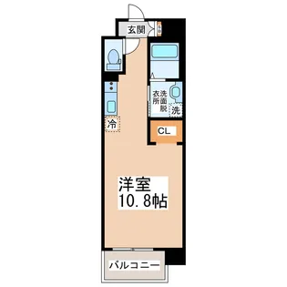 1Rの間取り画像