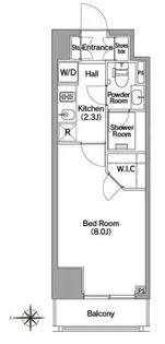 1Kの間取り画像