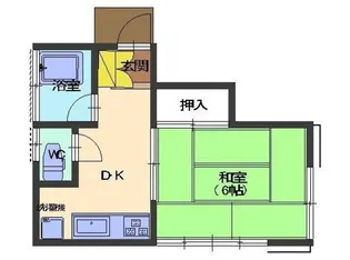 プリンシル8【1階】の間取り