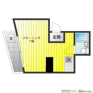 IHOビル【10階】の間取り