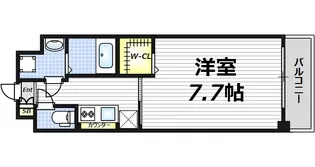 ミラージュパレス新梅田RIO【5階】の間取り