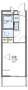 1Kの間取り画像