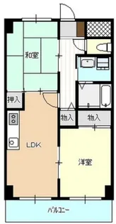 パレ広瀬【2階】の間取り