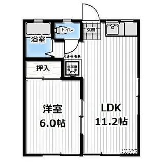 ミースシャンテ【1階】の間取り