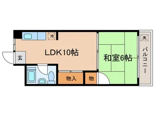 永藤マンション【2階】の間取り
