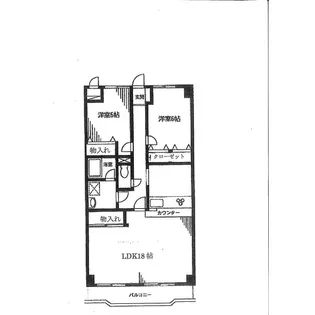 東京都世田谷区鎌田3【マンション】の間取り