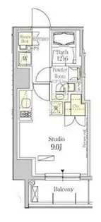 東京都台東区浅草橋5【マンション】の間取り