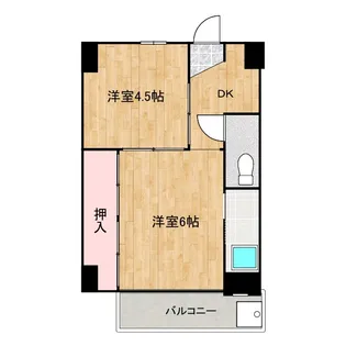 アドバンス神辺 2号棟【3階】の間取り