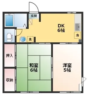 グレーテ【1階】の間取り