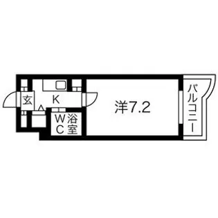 ファーストスプリング【7階】の間取り