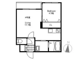 Premiere発寒【1階】の間取り