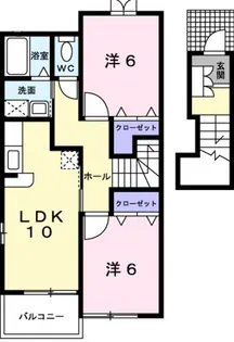 パストラーレ【2階】の間取り