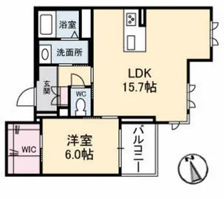 Feliseed YAHATA(フェリシード八幡)【2階】の間取り