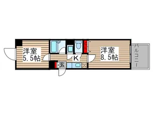 田村ビル【3階】の間取り