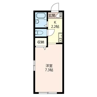 ラフィーネメゾン【2階】の間取り