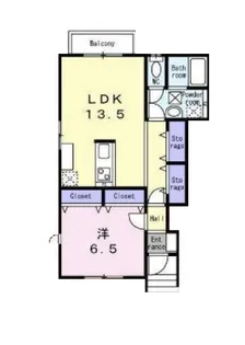 神奈川県川崎市高津区北見方2【一戸建】の間取り