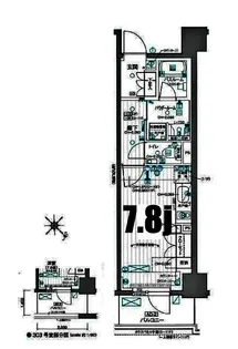 デュオステージ関内II【3階】の間取り