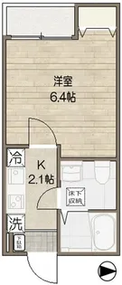 エクセラン柴又【1階】の間取り