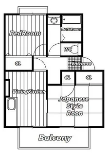 クレール本郷【2階】の間取り