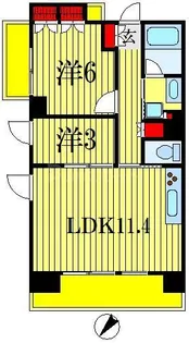 千葉県船橋市本郷町【マンション】の間取り