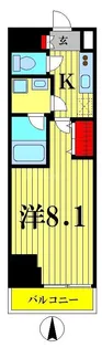 フレールコート錦糸公園【3階】の間取り