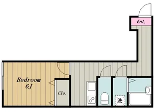 Ambition聖蹟桜ケ丘II【1階】の間取り
