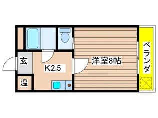 ア-バン塩釜【2階】の間取り