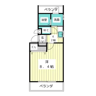 ヤマトマンション大須III【3階】の間取り
